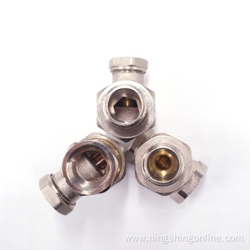 Nickel plating brass radiator valve